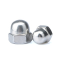 ASTM M8 Stainless Steel SS304 A4 Hex Domed Nut